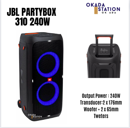JBL PARTYBOX 310 SPEAKER PA SYSTEM JBL